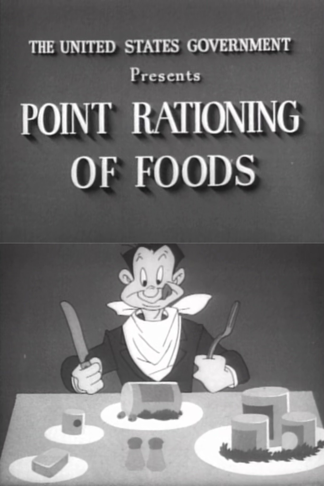 Point Rationing of Foods poster