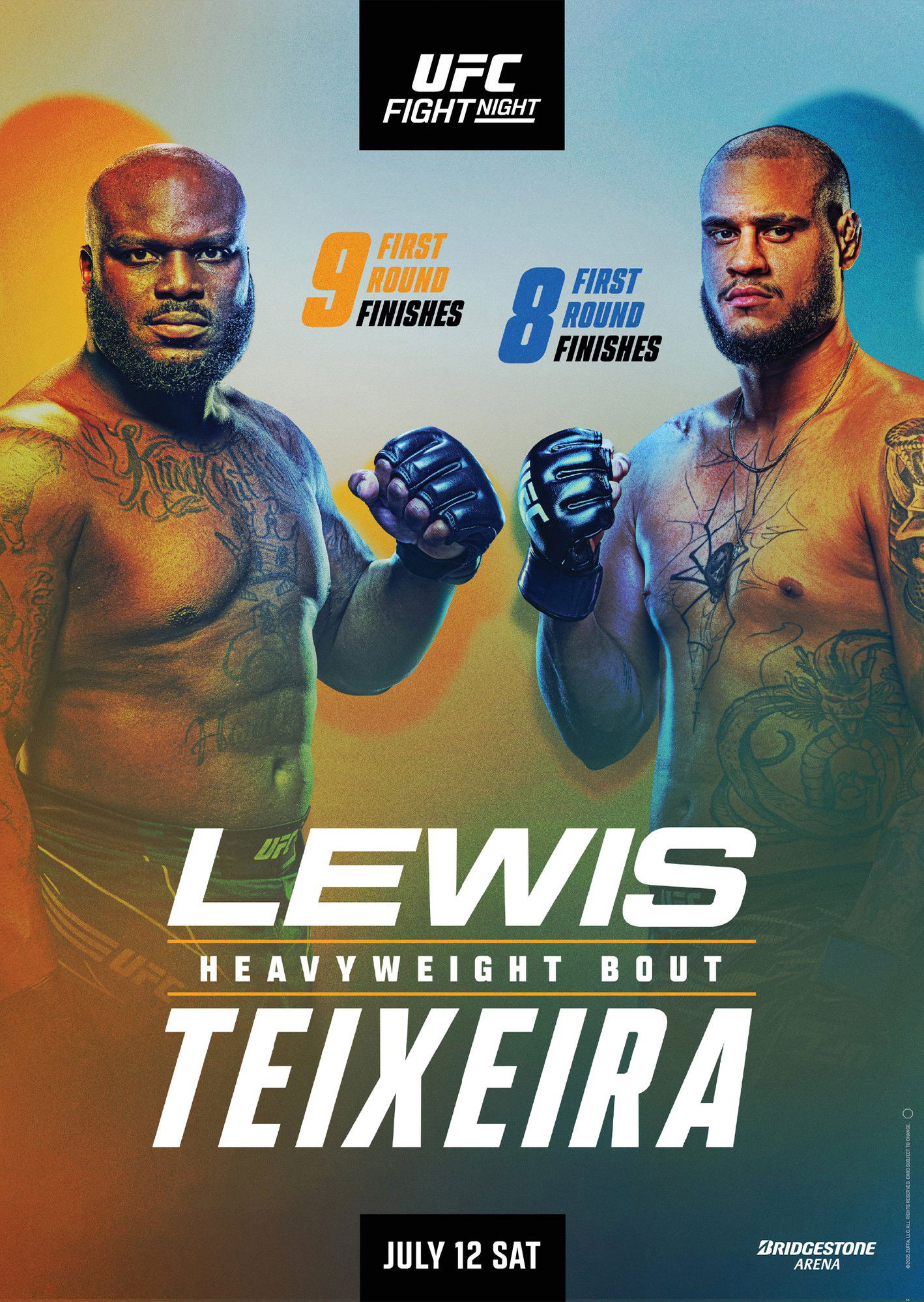 UFC Fight Night: Lewis vs. Teixeira poster