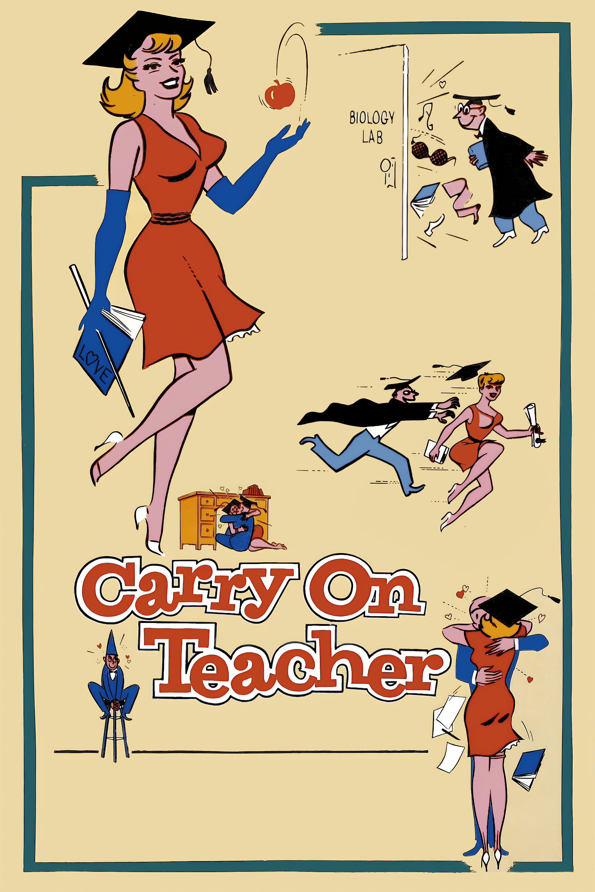 Carry On Teacher poster