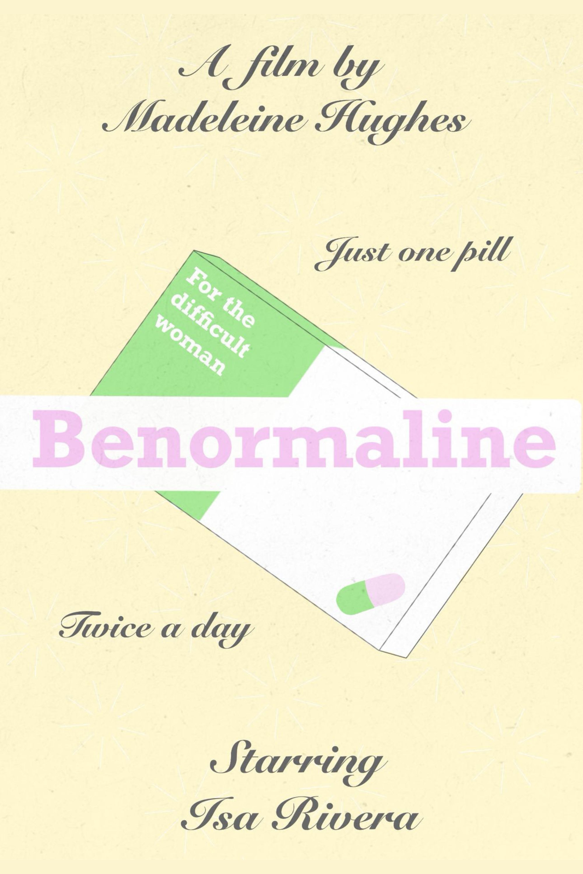 BENORMALINE poster