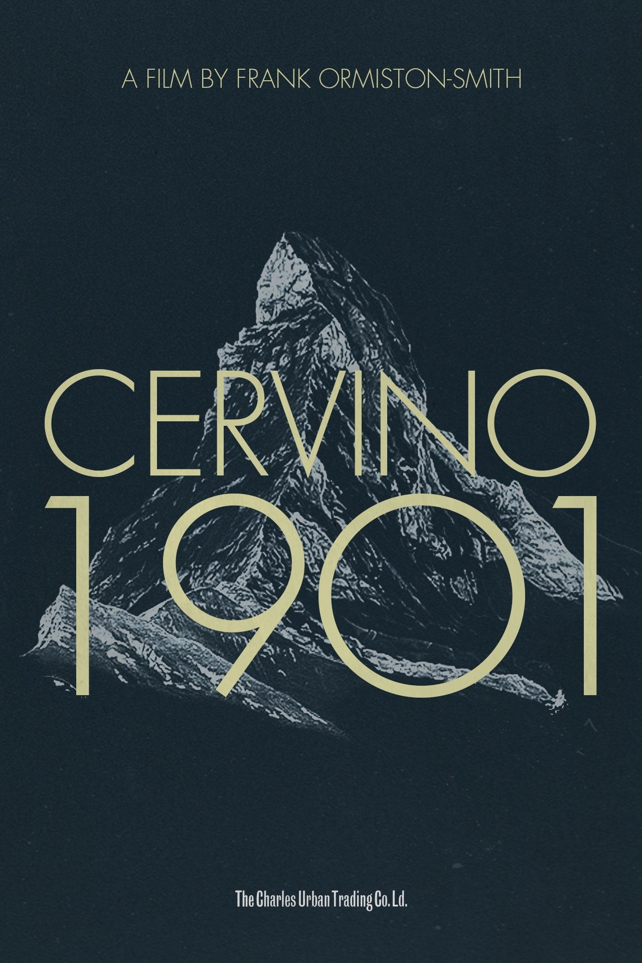 Cervino 1901 poster