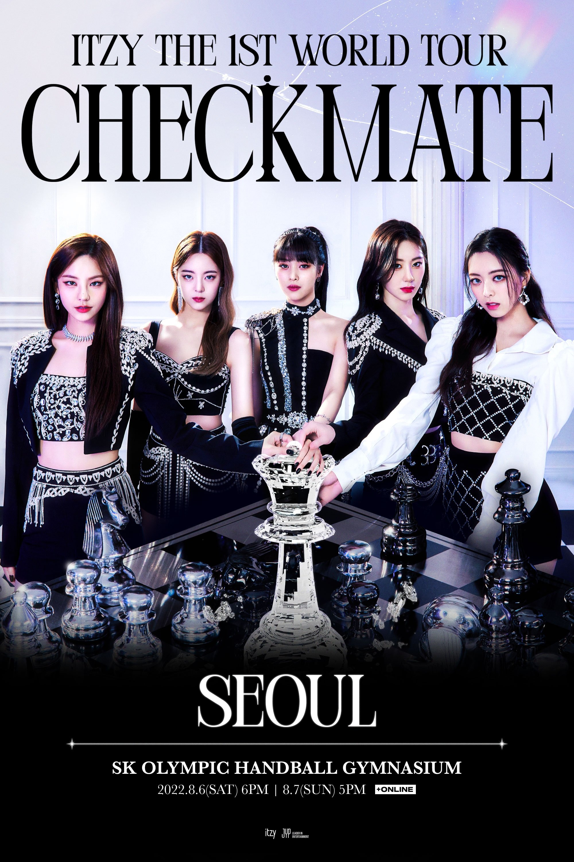 ITZY THE 1ST WORLD TOUR CHECKMATE IN SEOUL poster