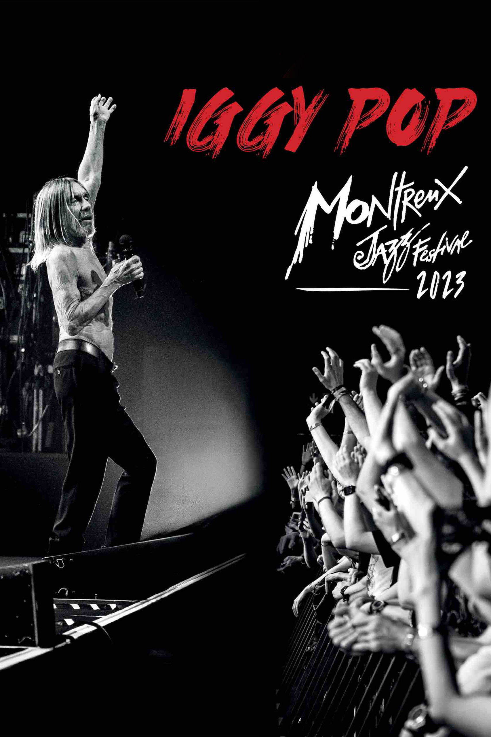 Iggy Pop - Live At Montreux Jazz Festival 2023 poster