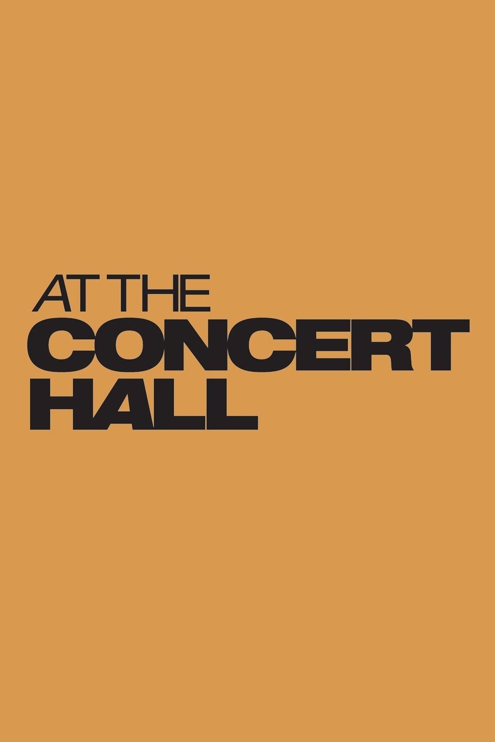 At the Concert Hall poster