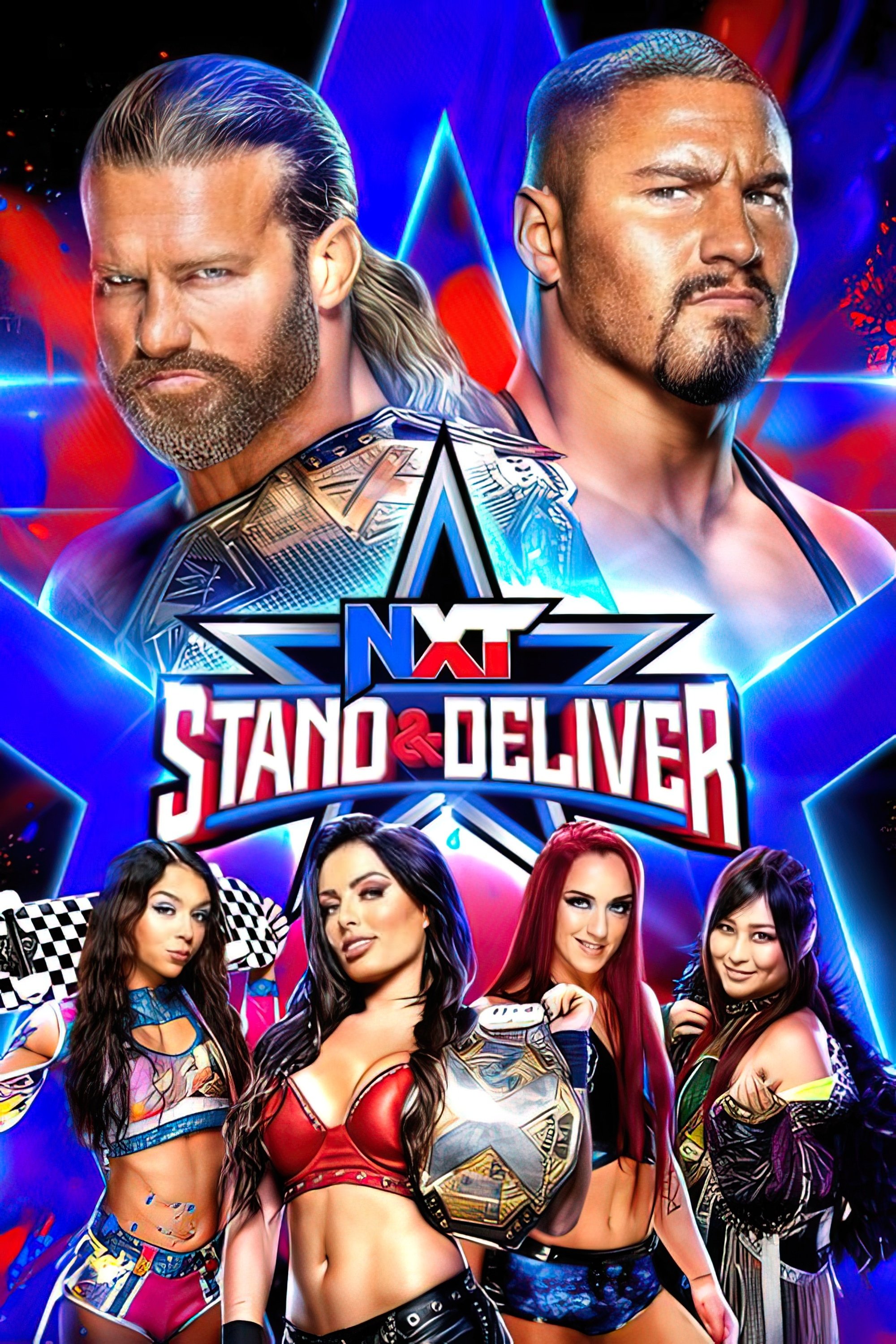 WWE NXT Stand & Deliver 2022 poster