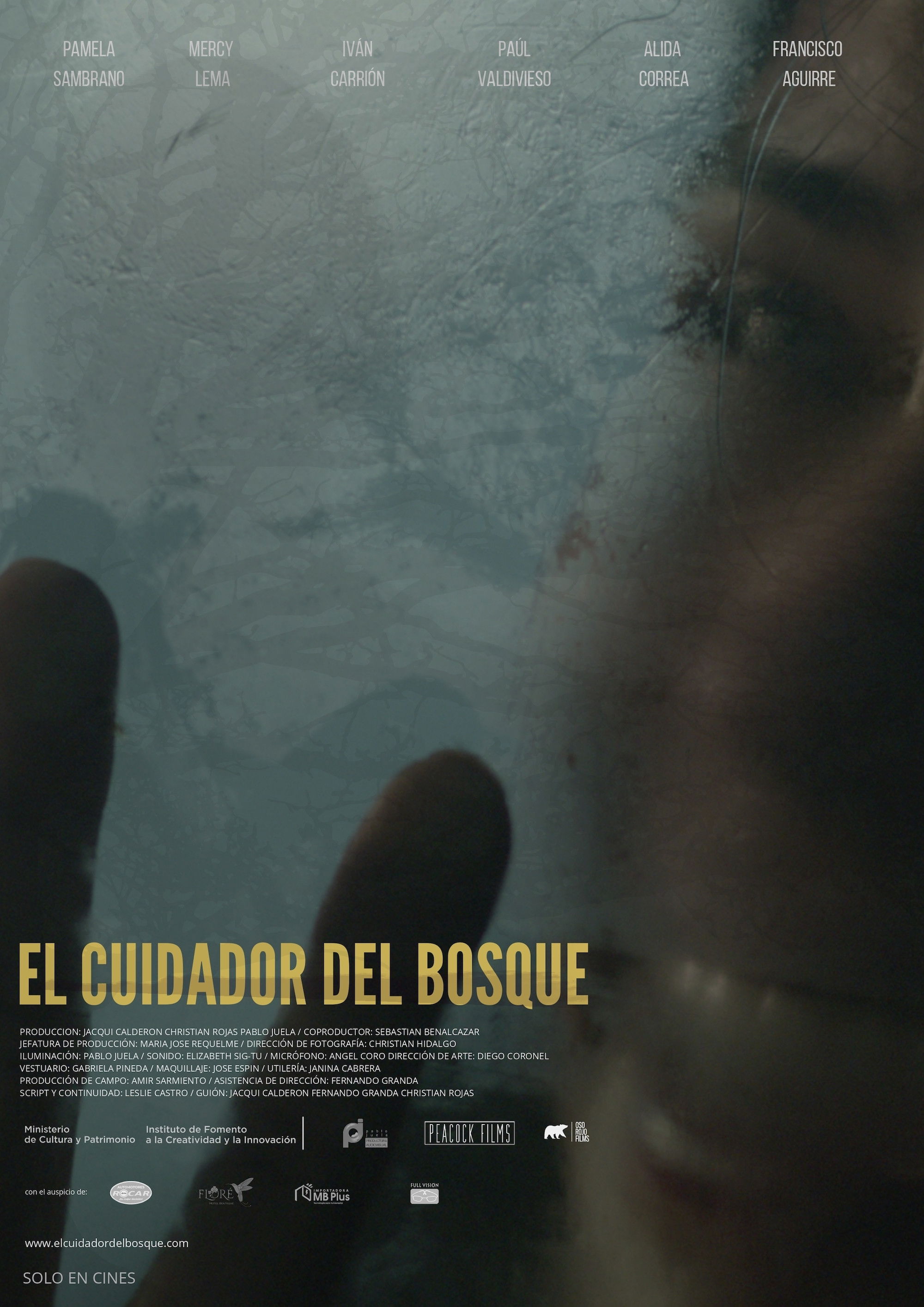 El cuidador del bosque poster