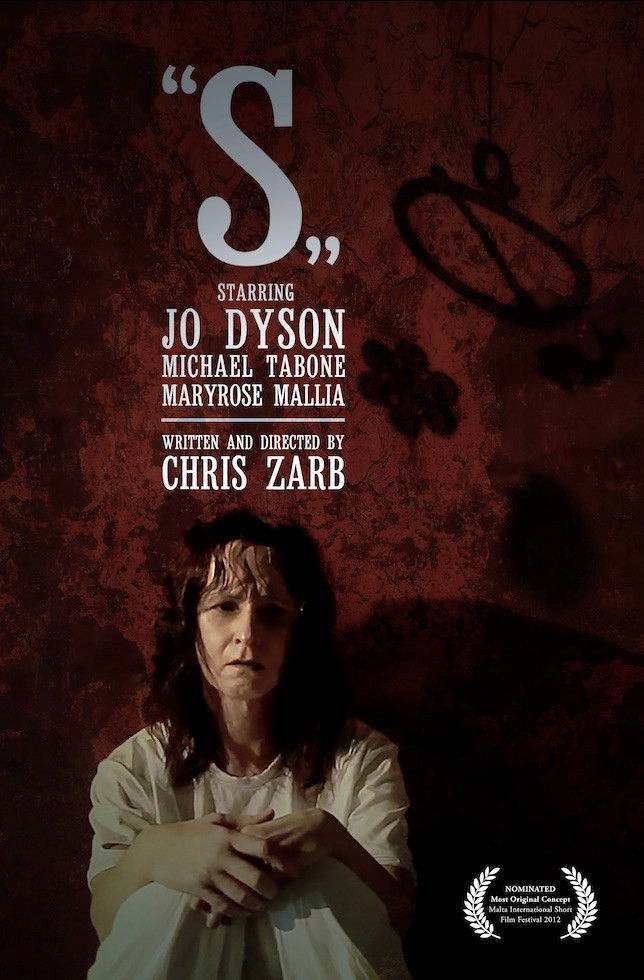"S" poster