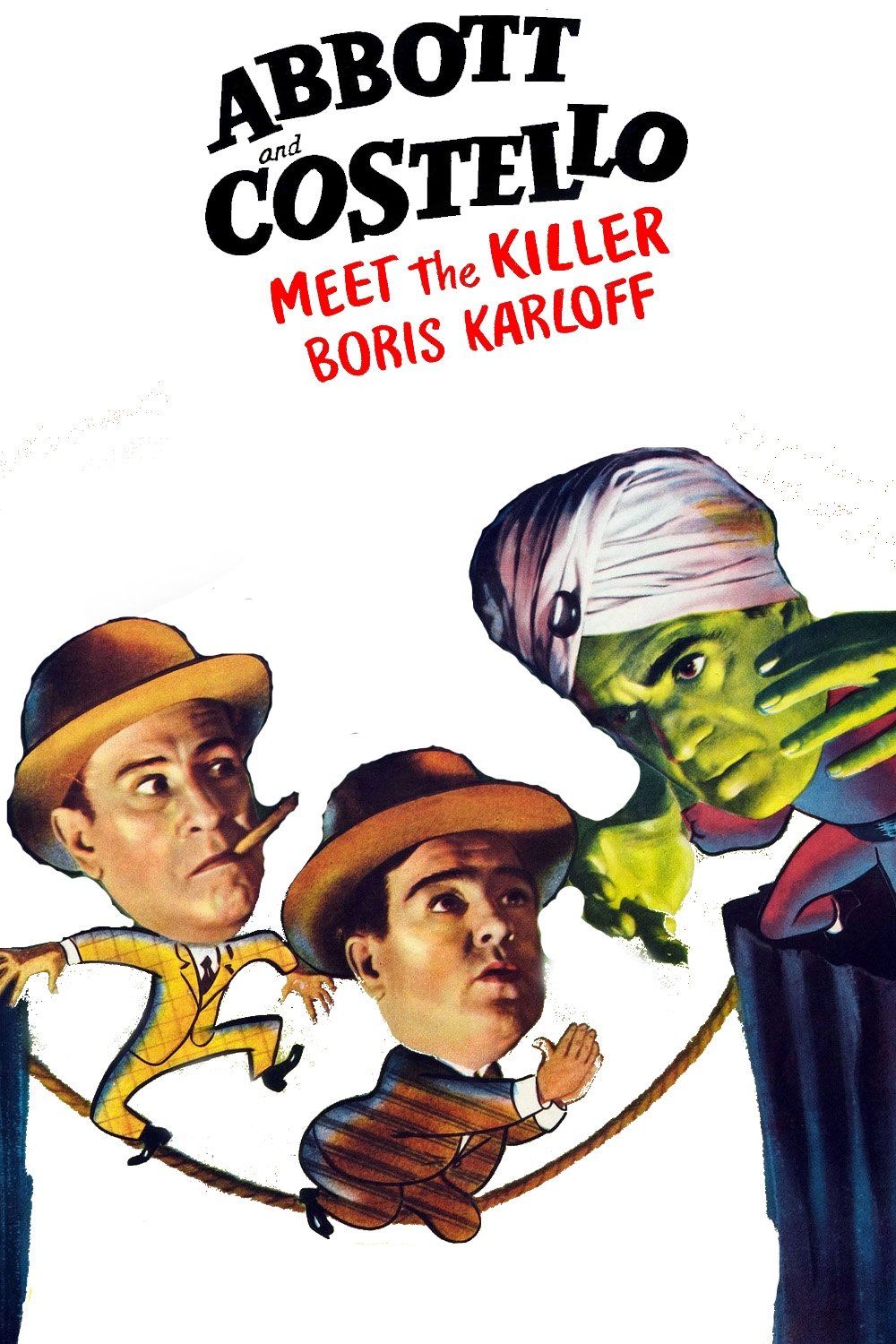 Bud Abbott and Lou Costello Meet the Killer, Boris Karloff poster