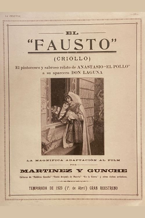 Fausto poster