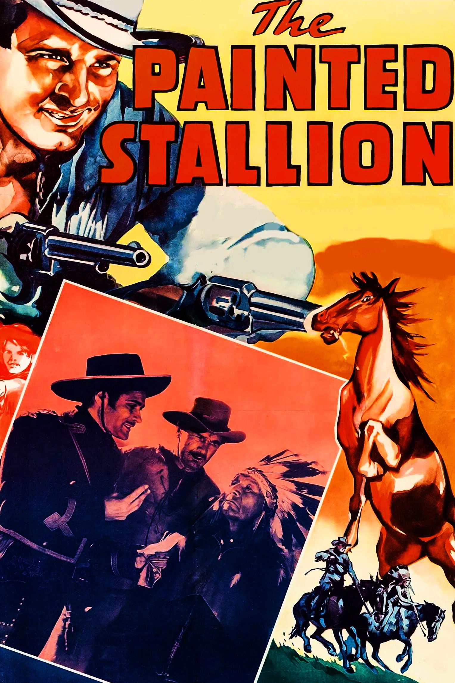 The Painted Stallion poster