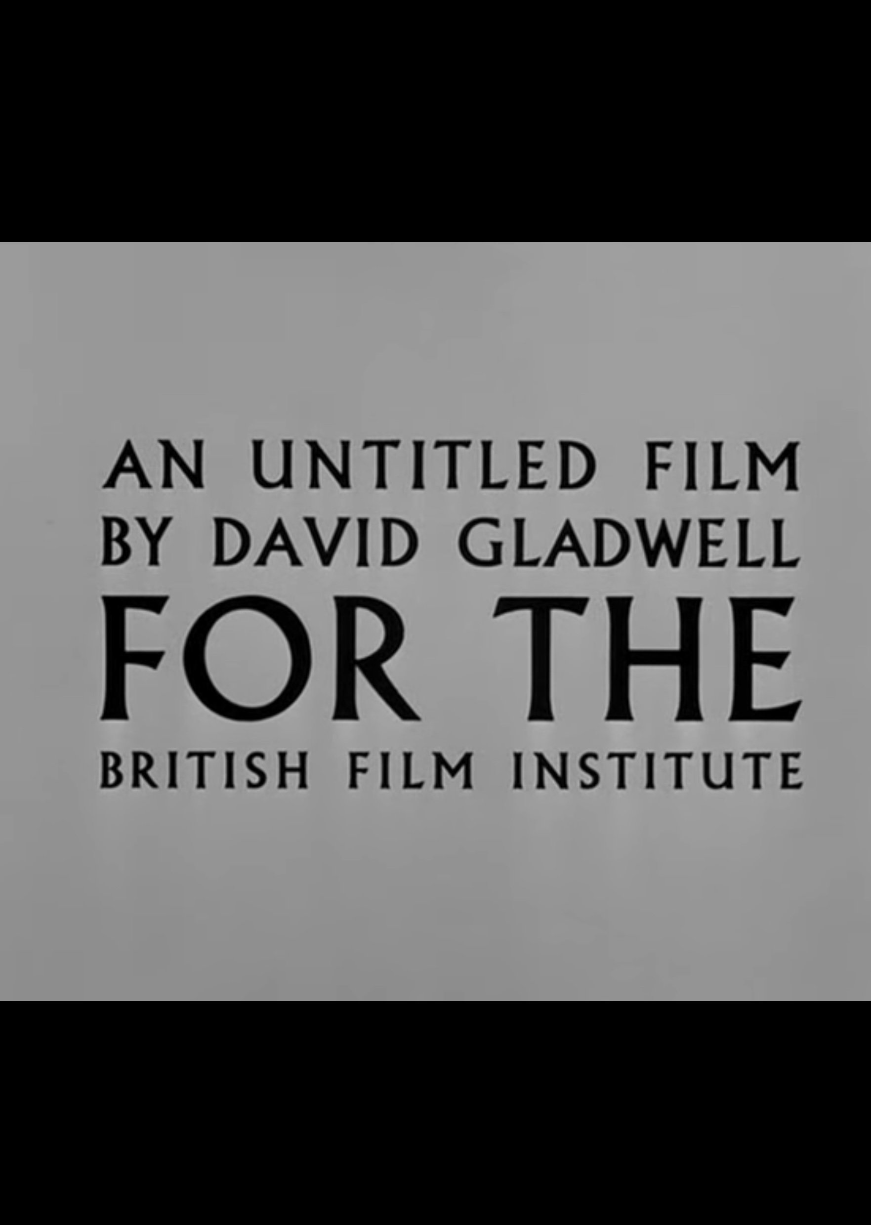 An Untitled Film poster