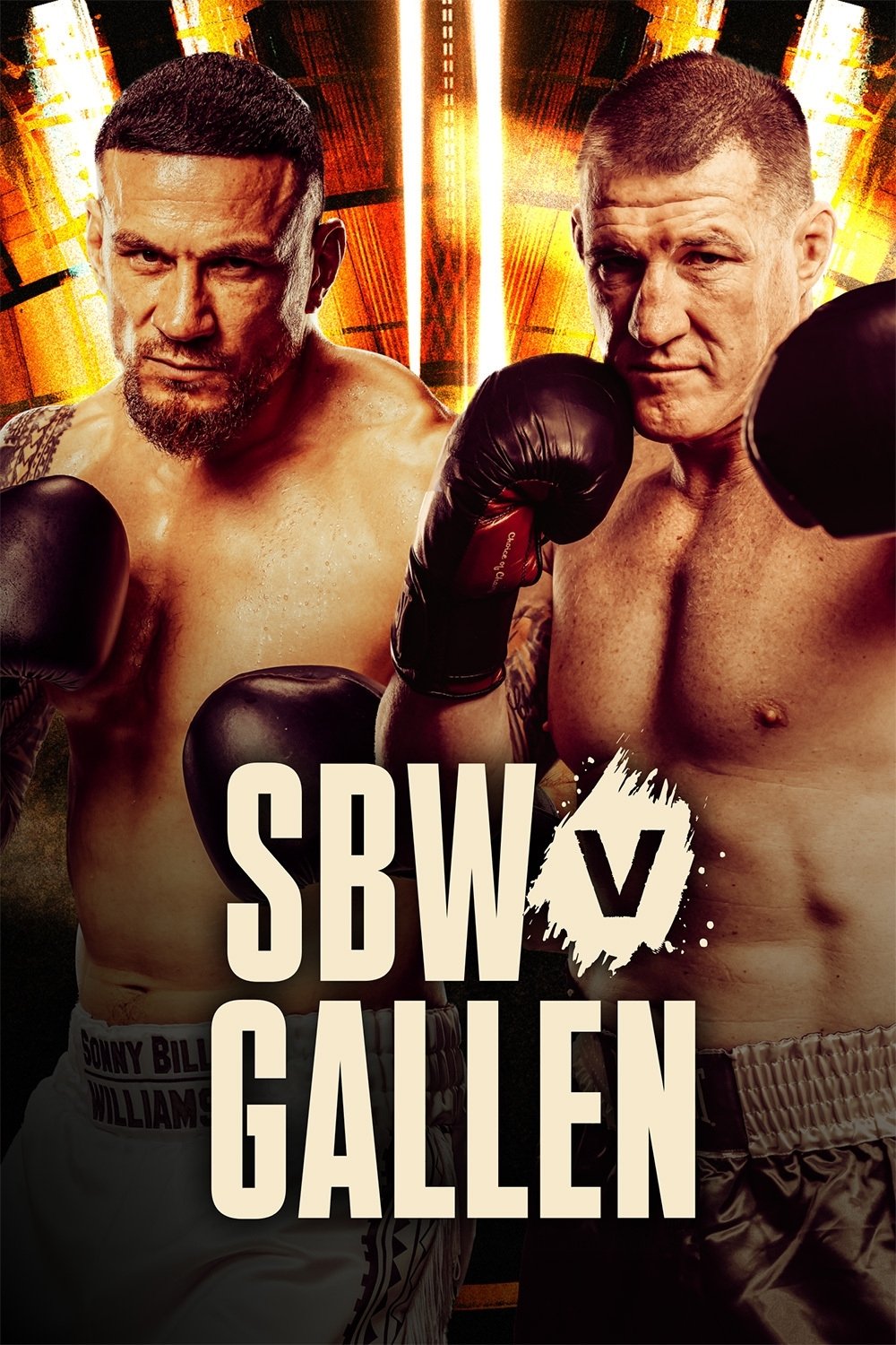 Sonny Bill Williams vs. Paul Gallen poster