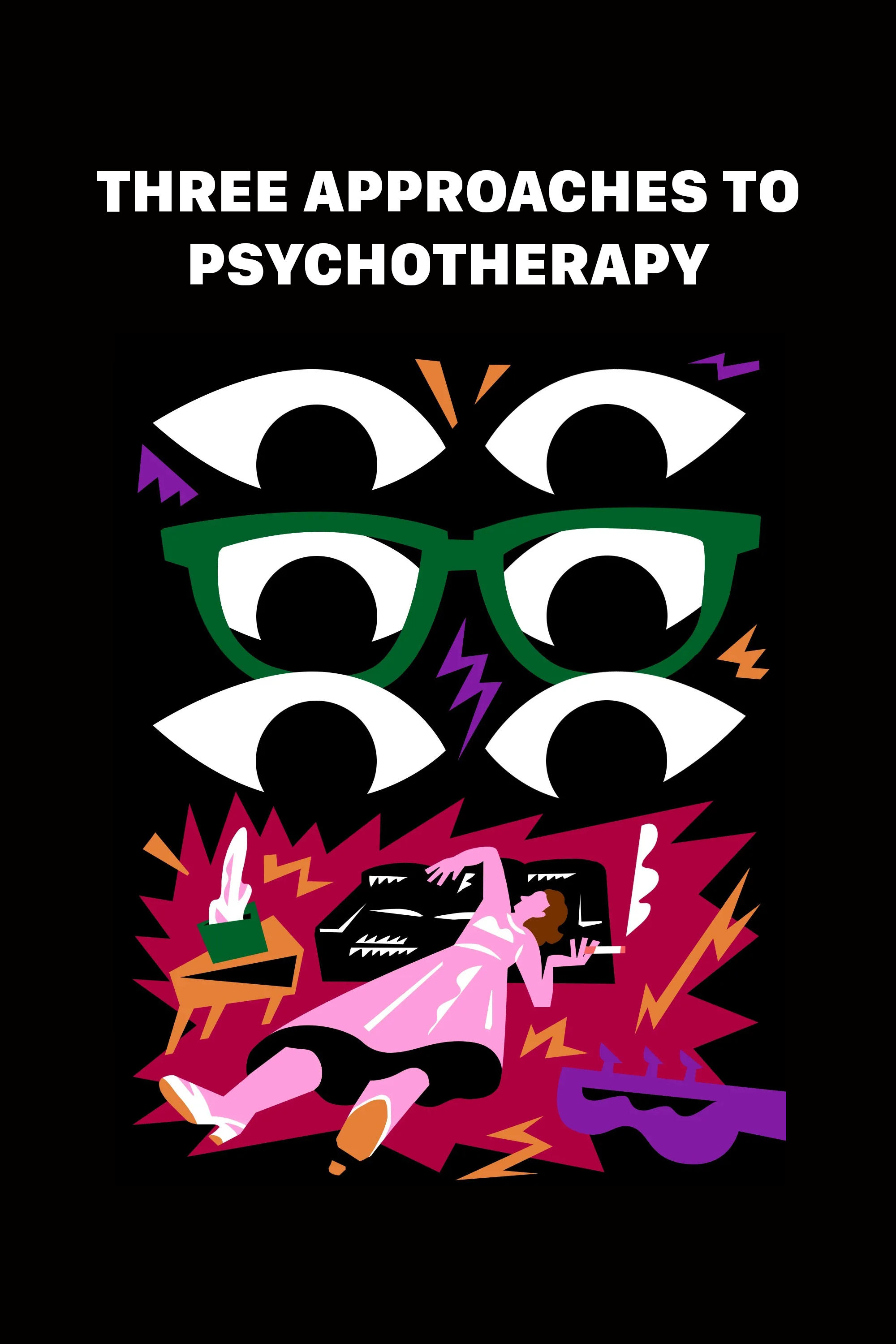 Three Approaches to Psychotherapy poster
