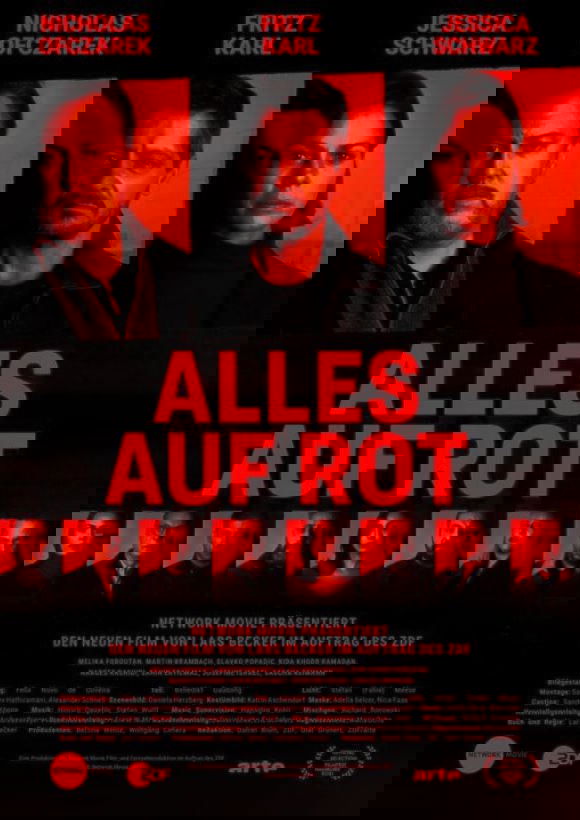Alles auf Rot poster