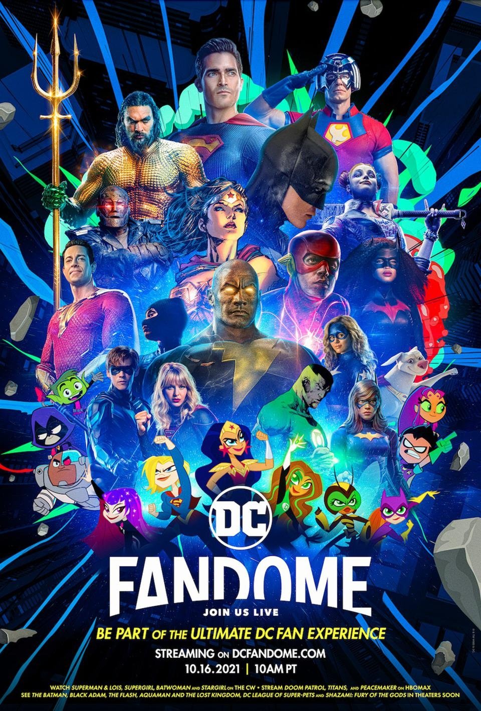 DC Fandome 2021 poster