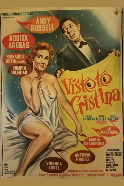 Vístete Cristina poster