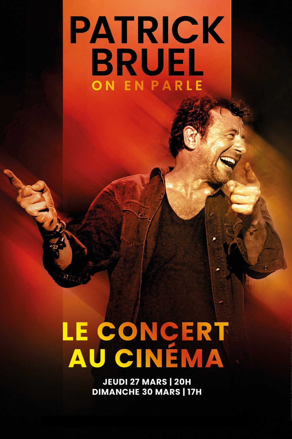 Patrick Bruel : On en parle - Le concert au cinéma poster