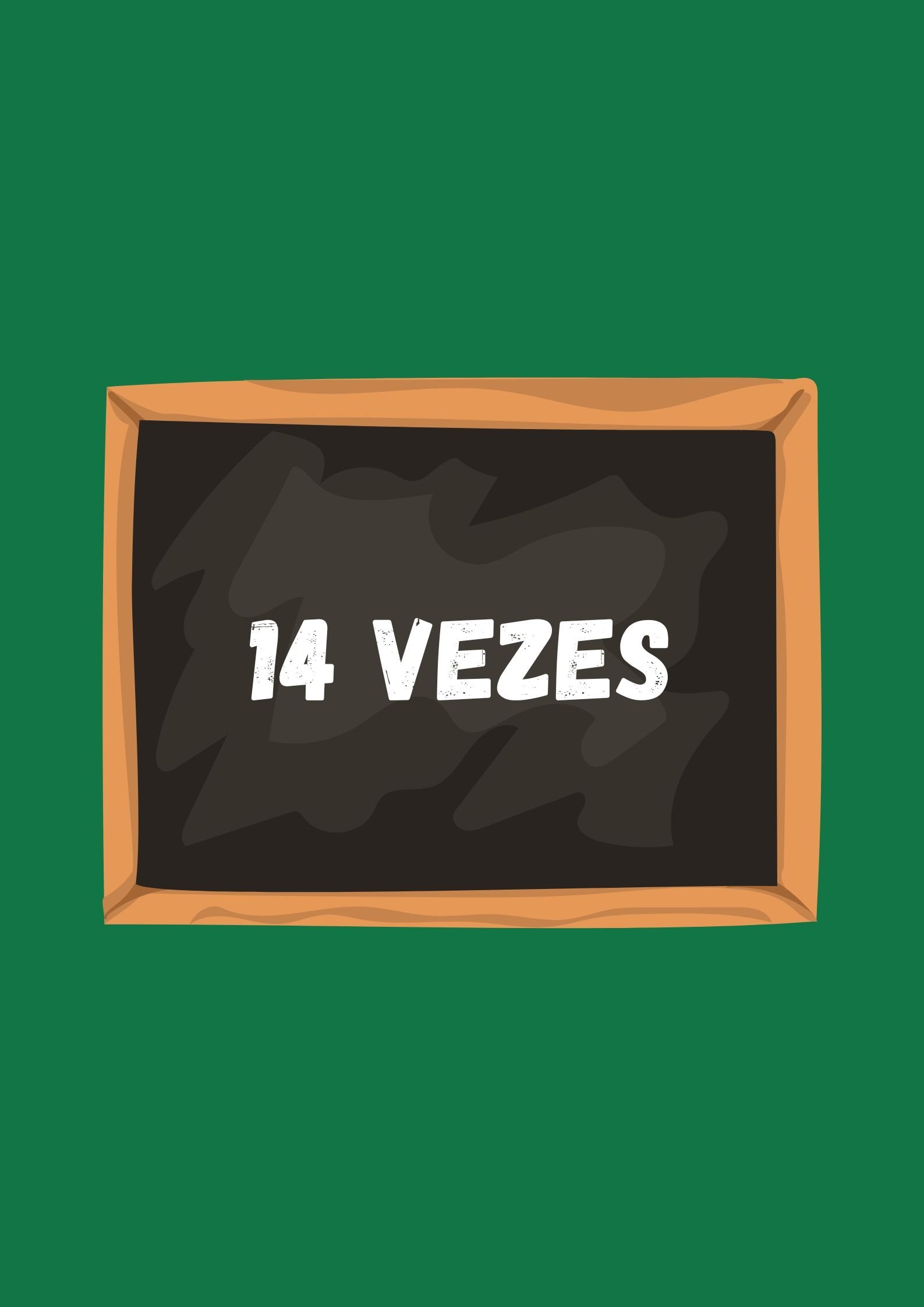 14  Vezes poster