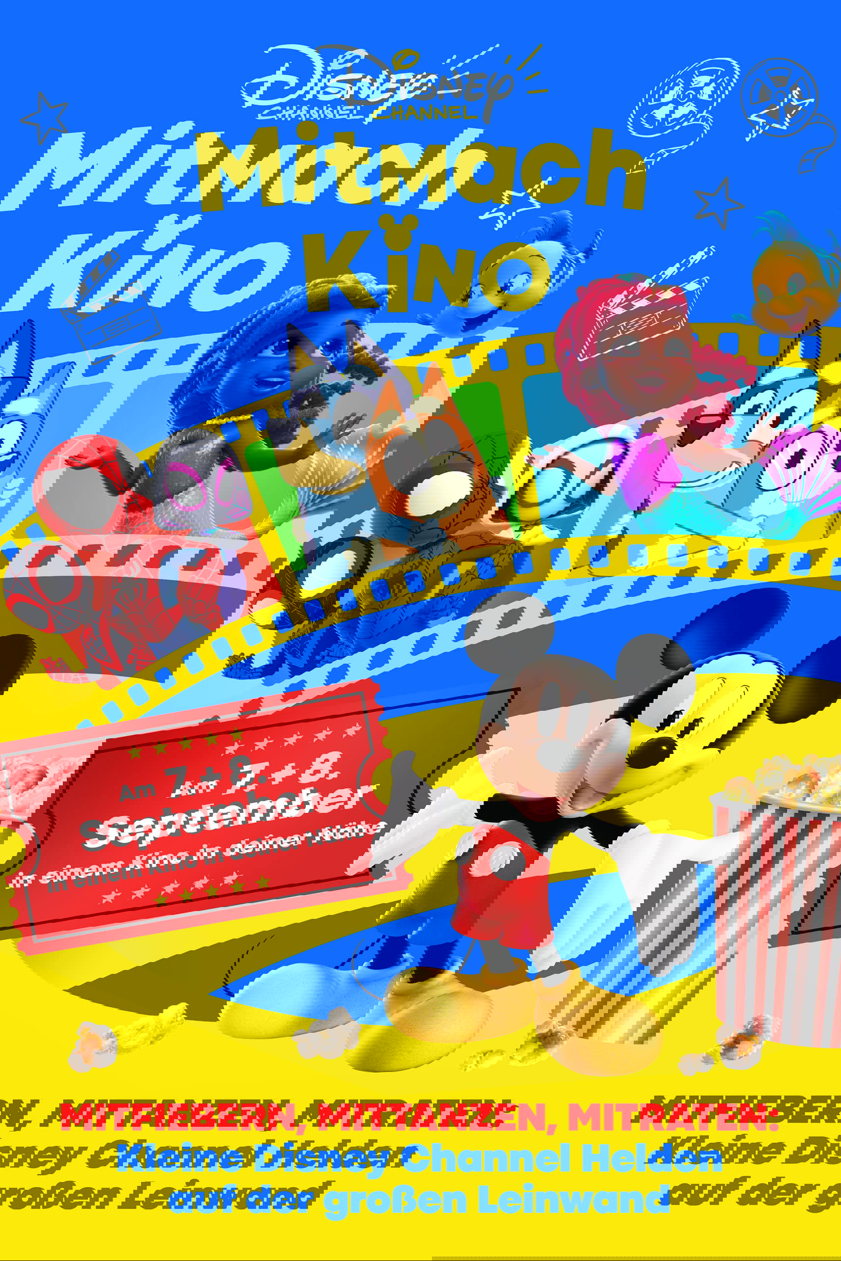 Disney Channel Mitmachkino 2024 poster