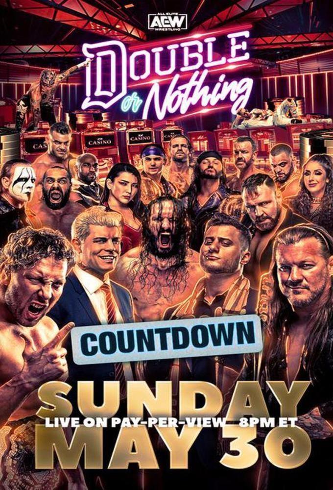 AEW Double or Nothing: Countdown poster
