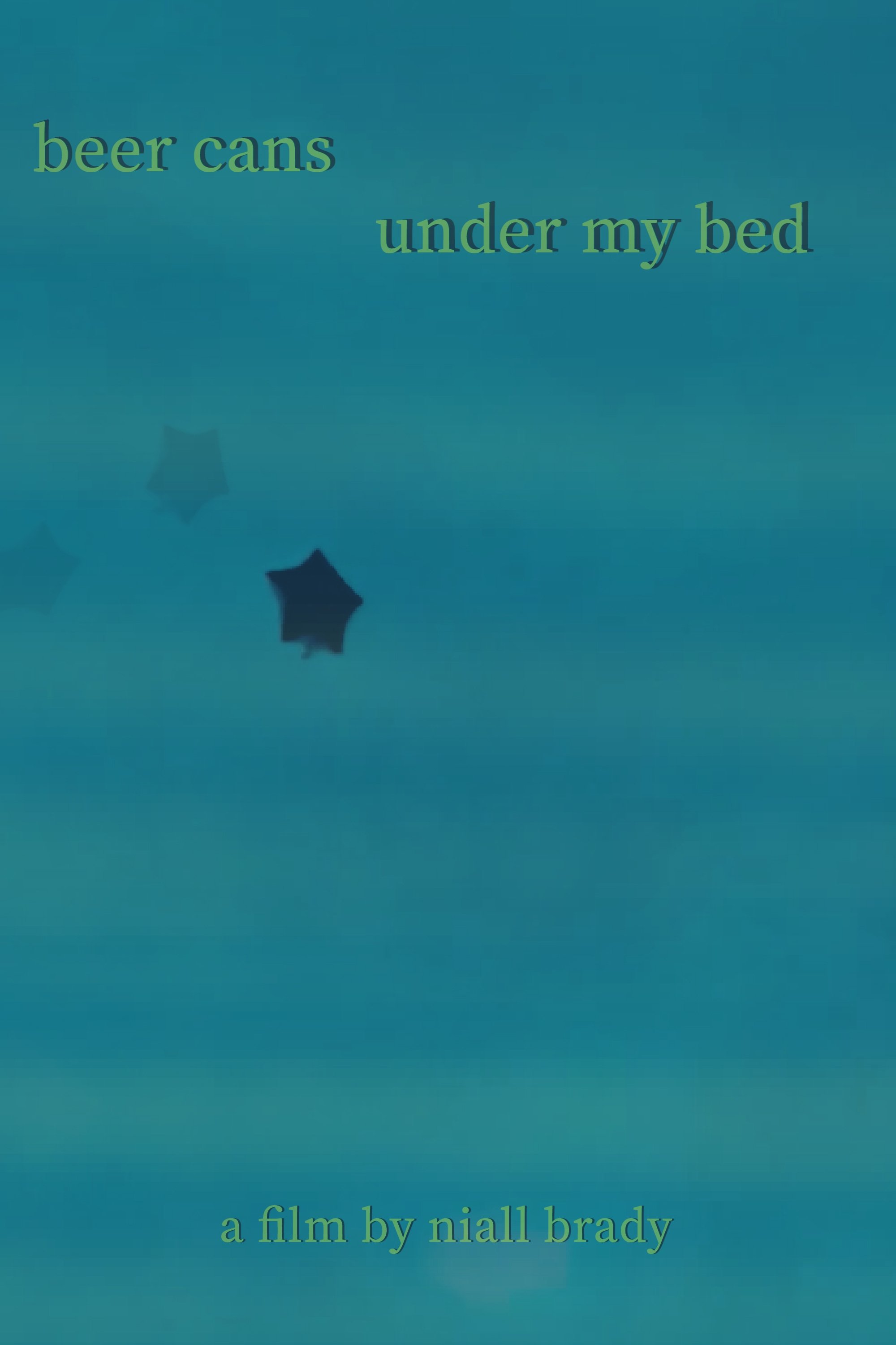 beer cans under my bed poster