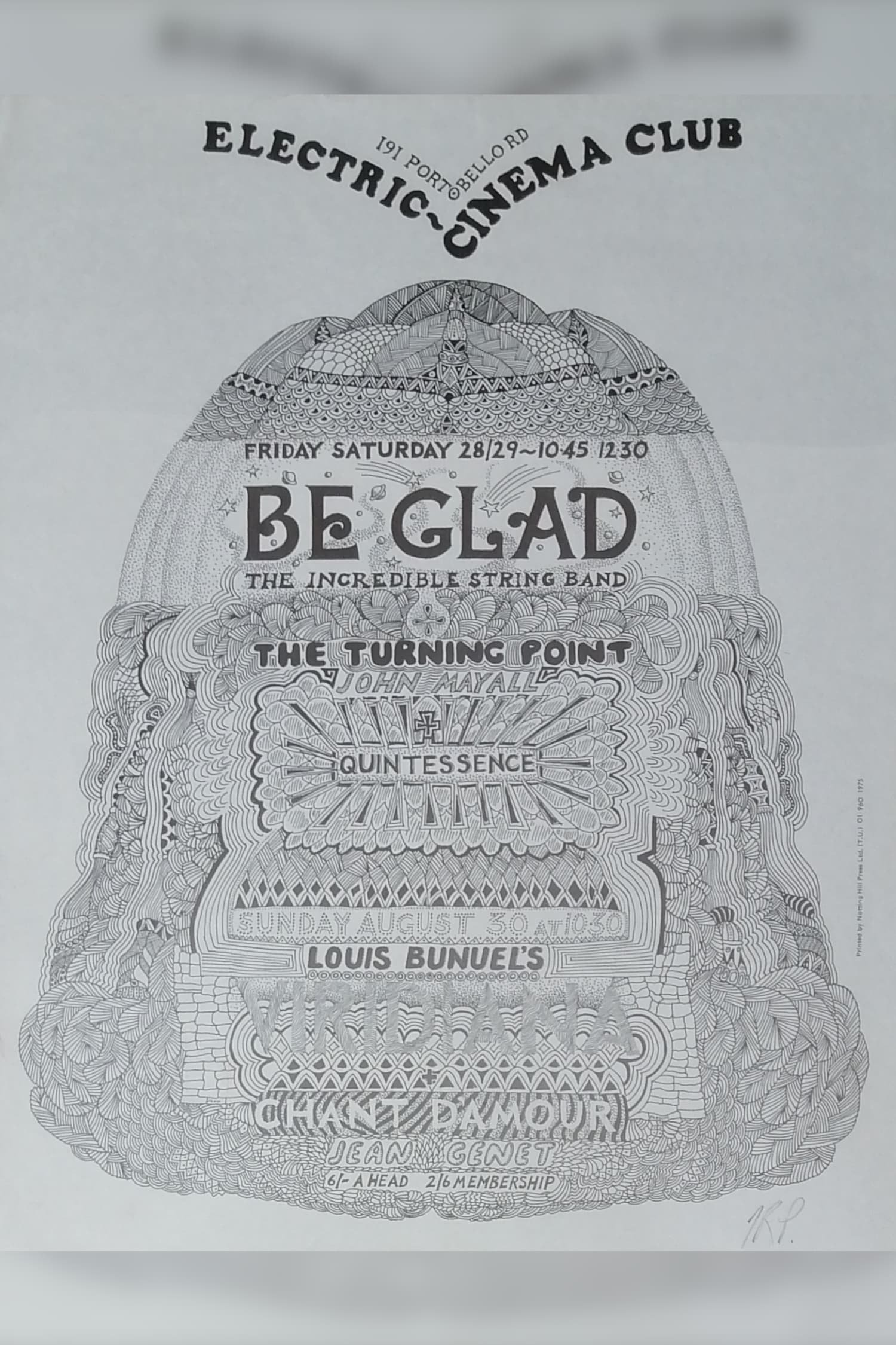 John Mayall - The Turning Point poster