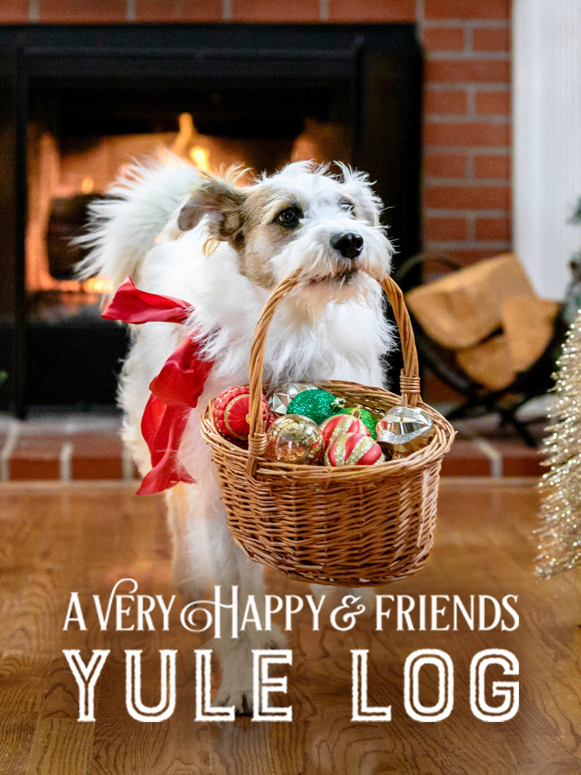 A Very Happy & Friends Yule Log poster
