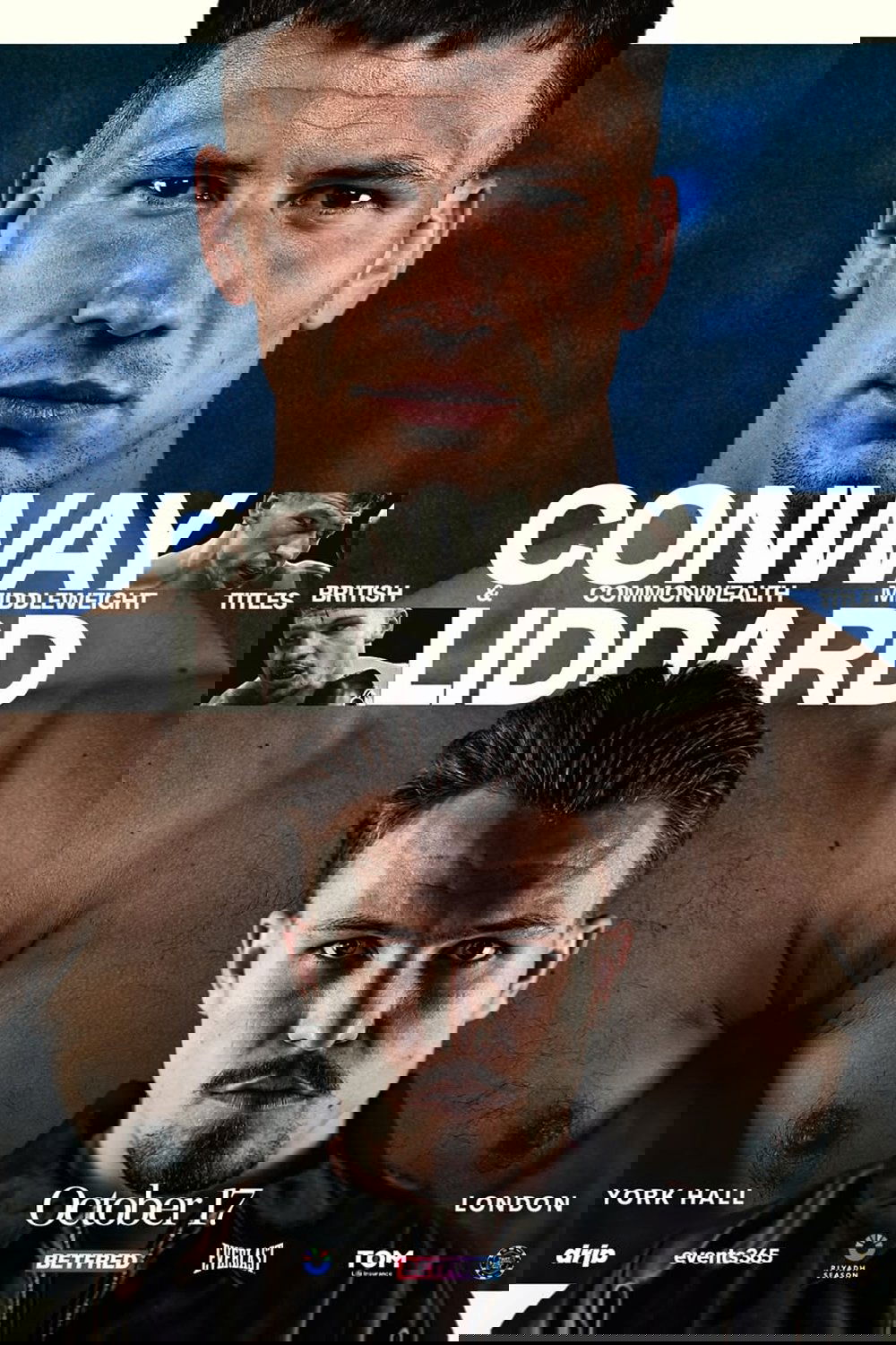 Kieron Conway vs. George Liddard poster