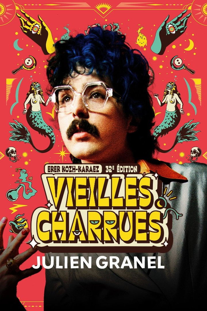 Julien Granel en concert aux Vieilles Charrues 2024 poster