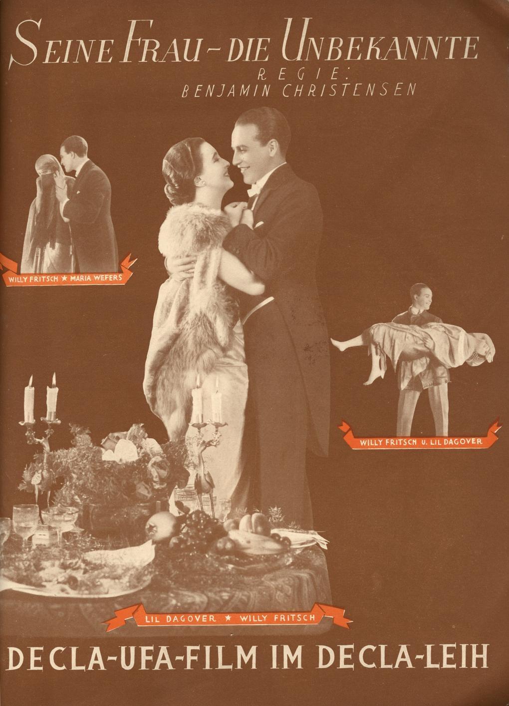 His Wife, the Unknown poster