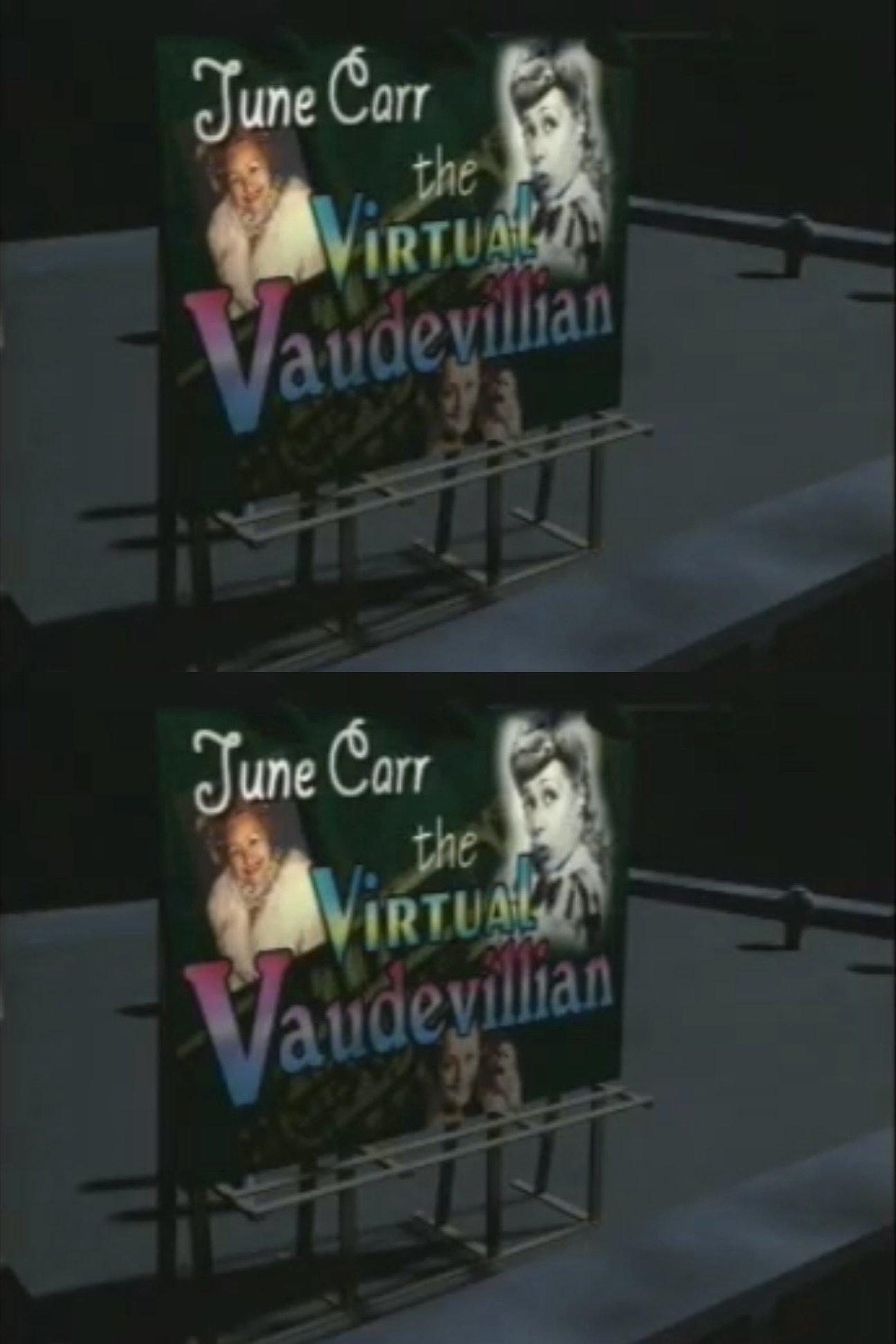 June Carr: The Virtual Vaudevillian poster