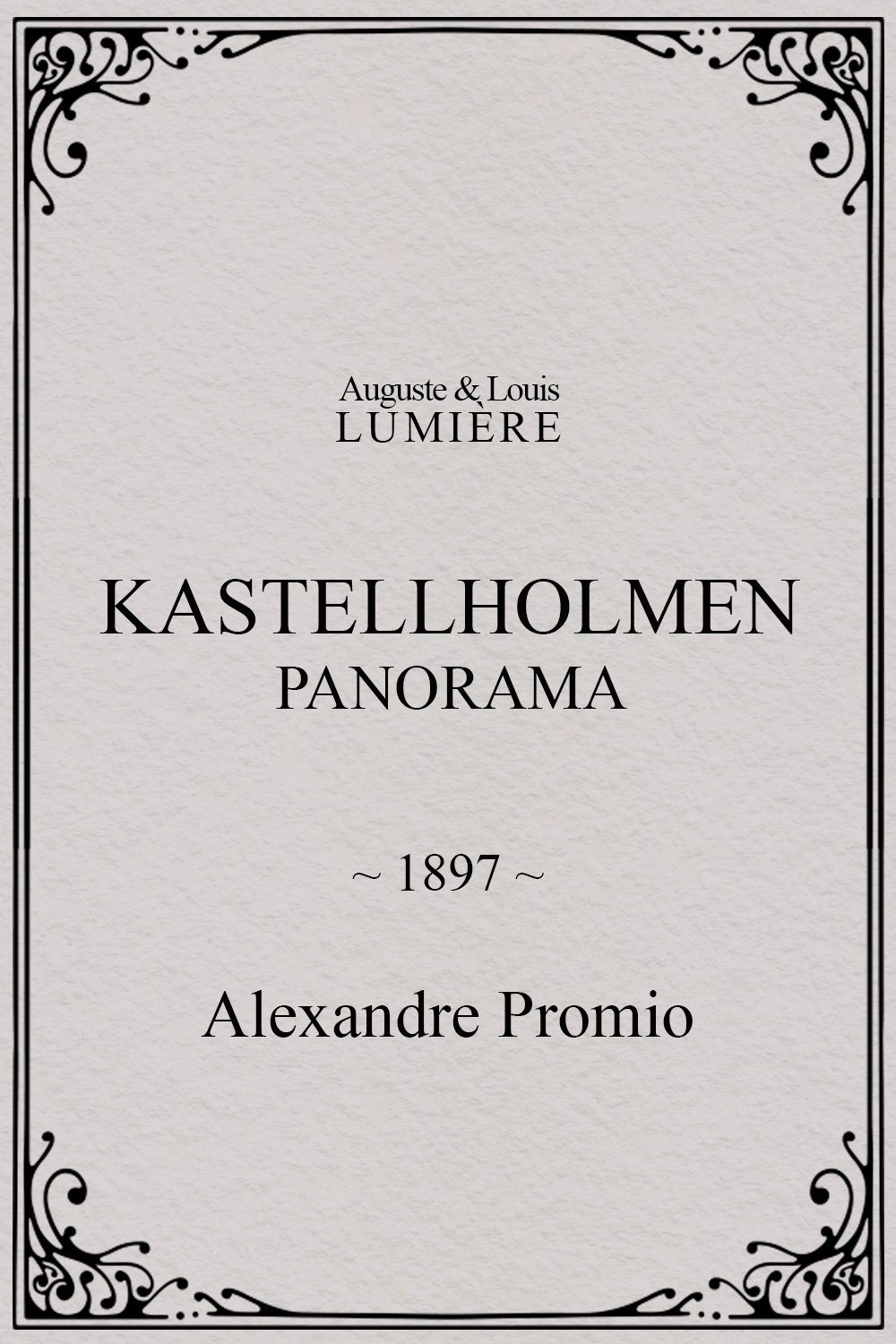 Kastellholmen : panorama poster