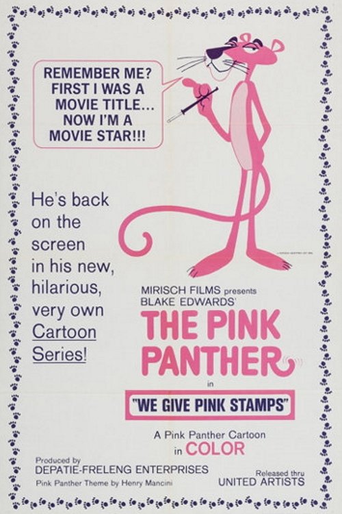 We Give Pink Stamps poster