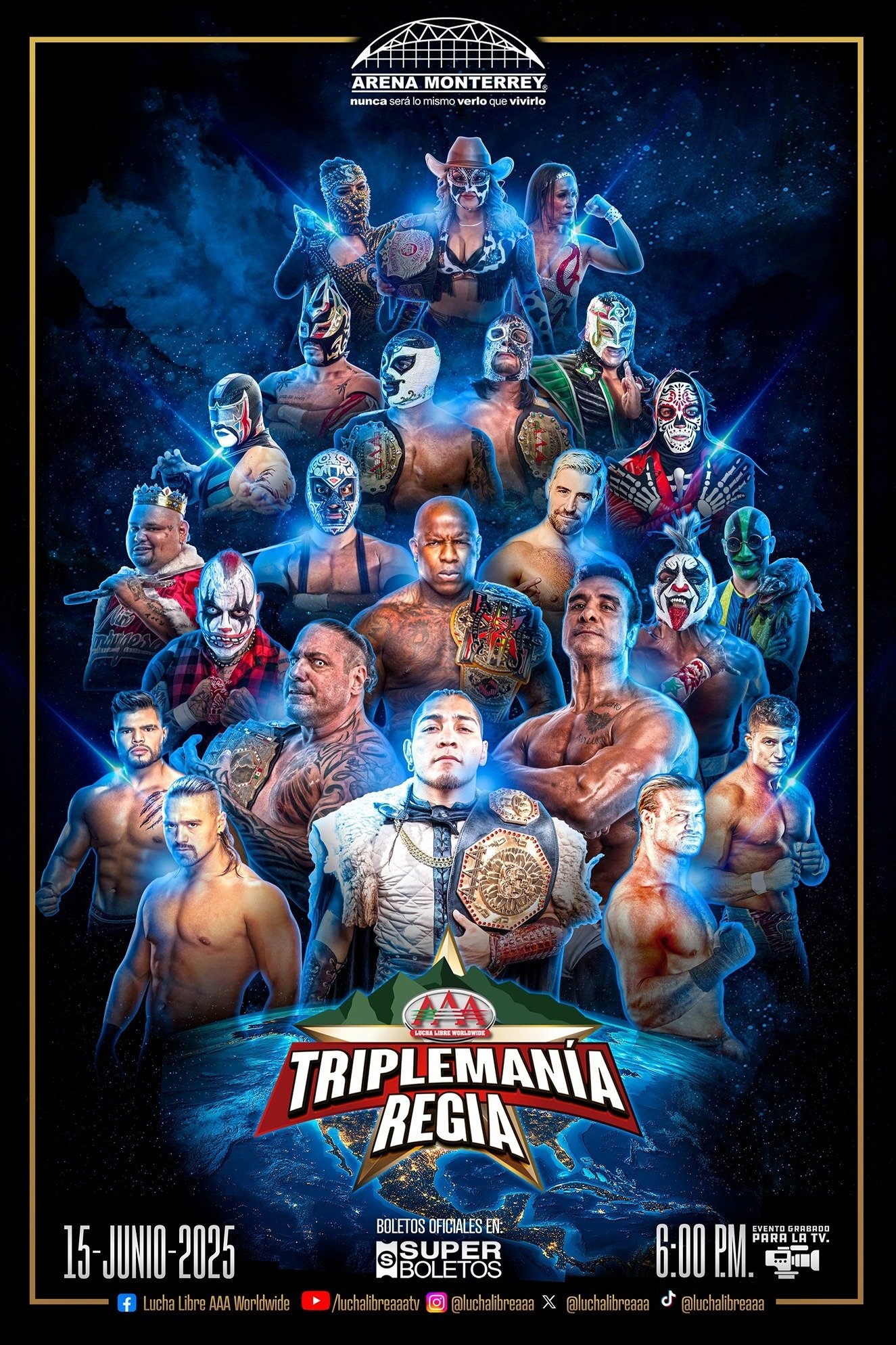 AAA Triplemanía XXXIII poster