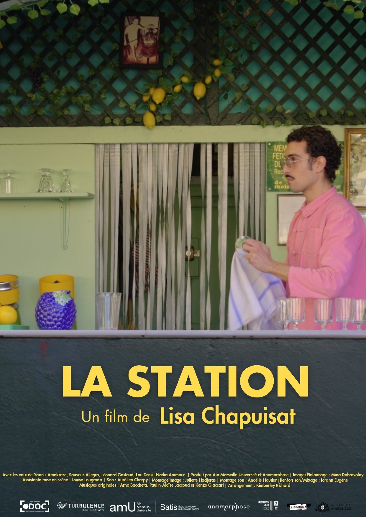 La station poster