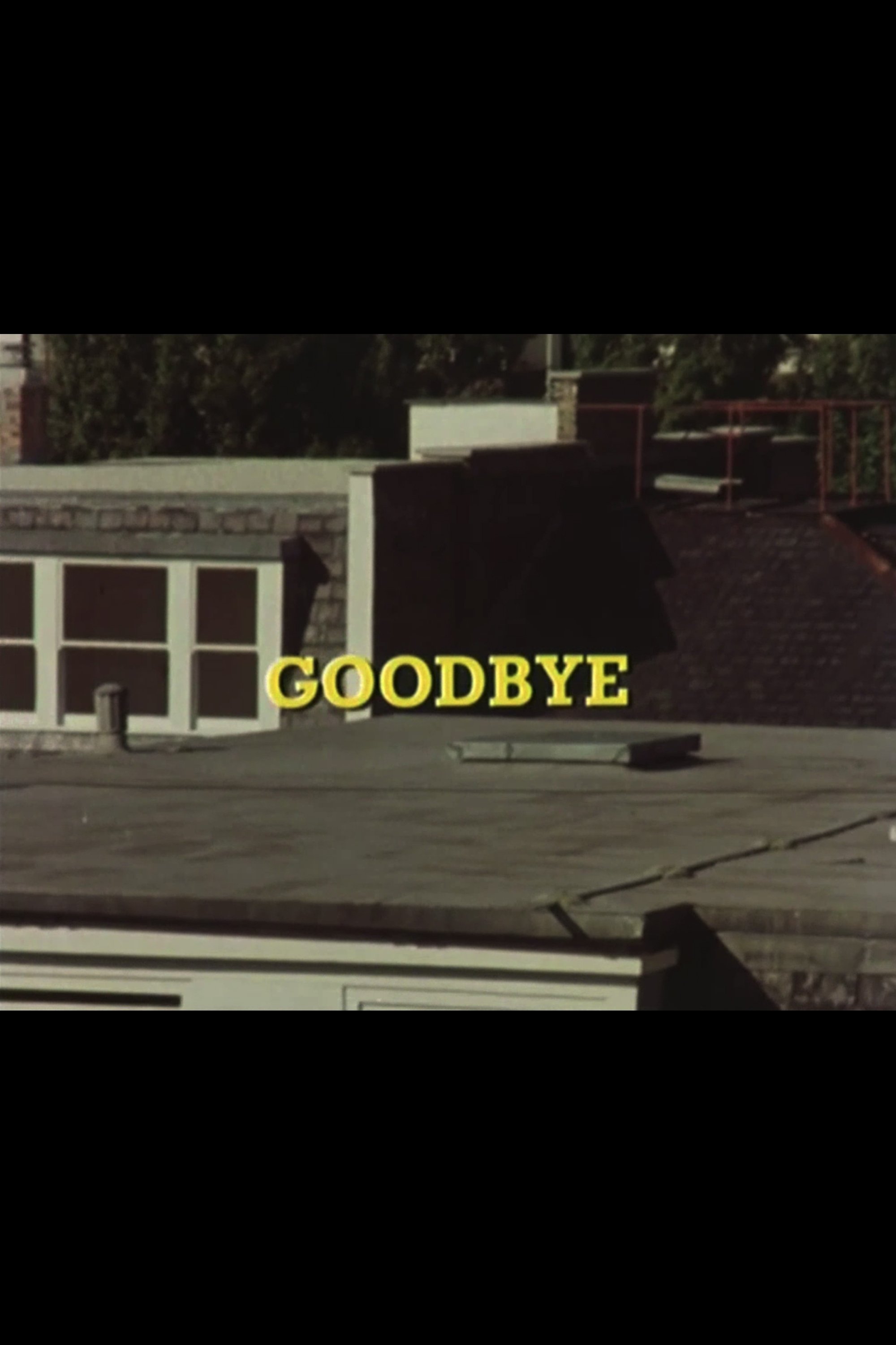 Goodbye poster