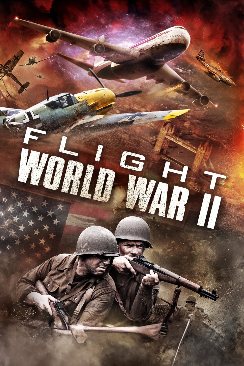 Flight World War II poster