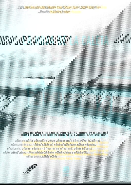 La hoja de la caleta poster