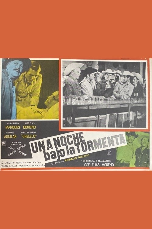 Una noche bajo la tormenta poster