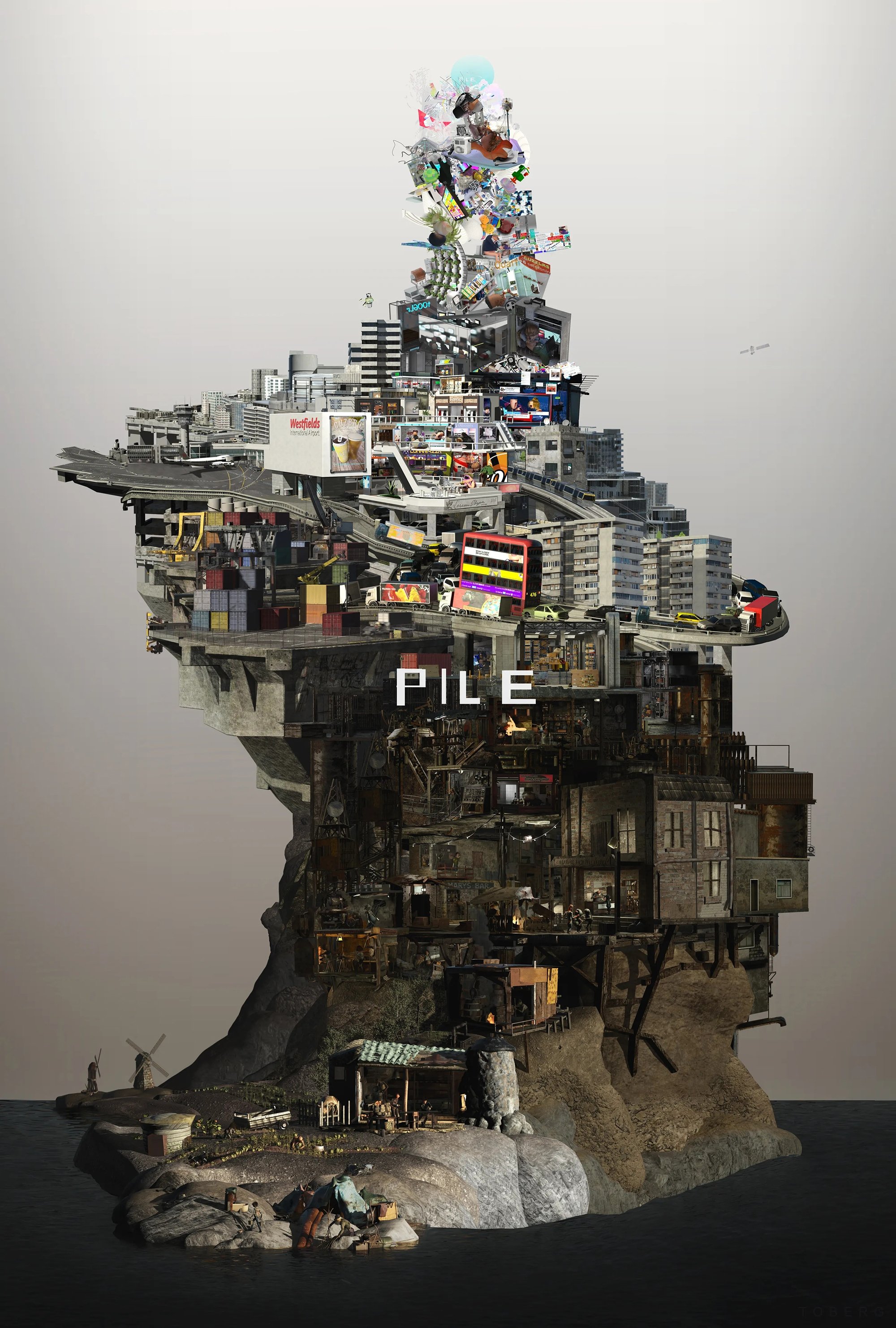 Pile poster