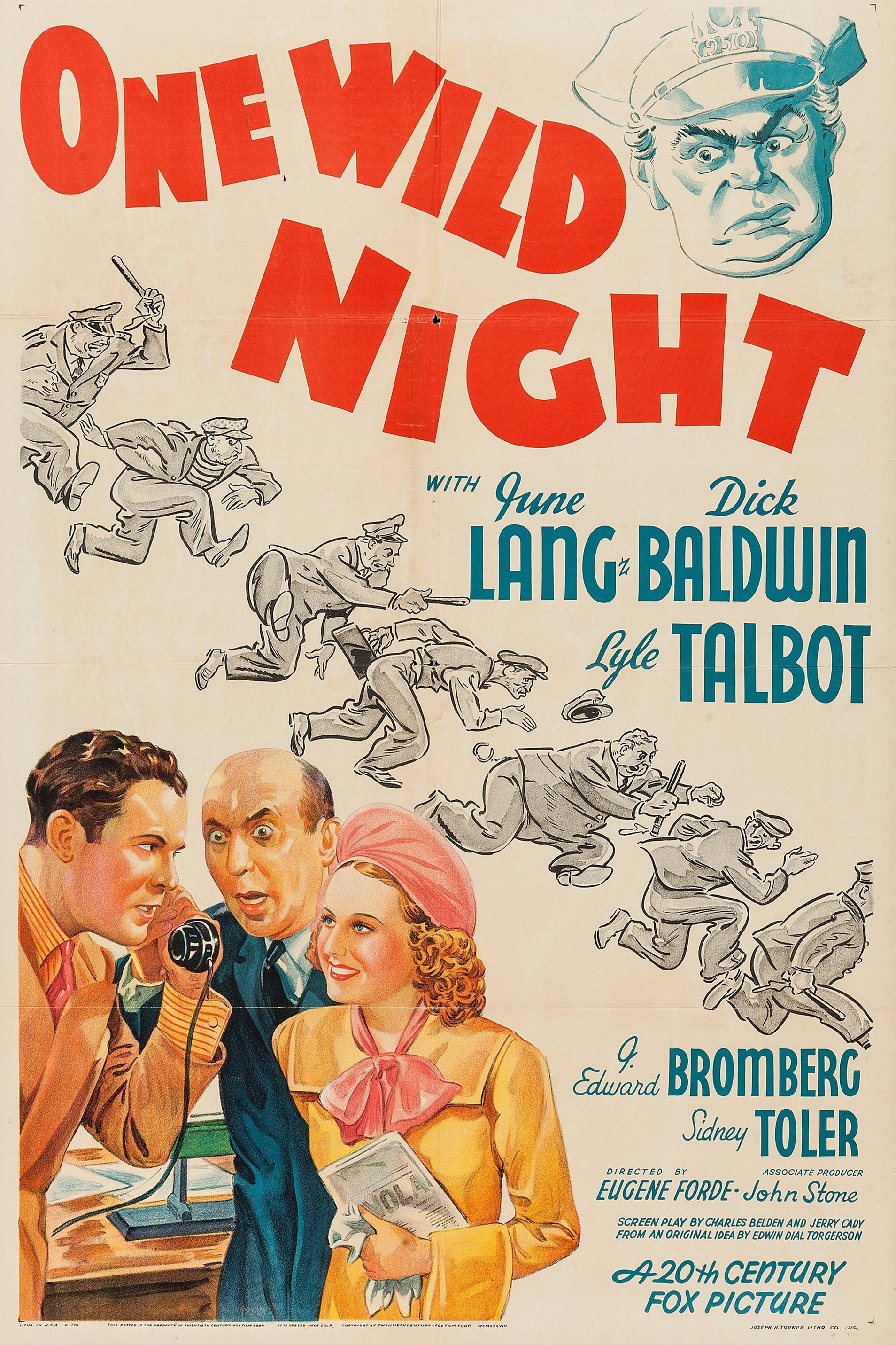 One Wild Night poster