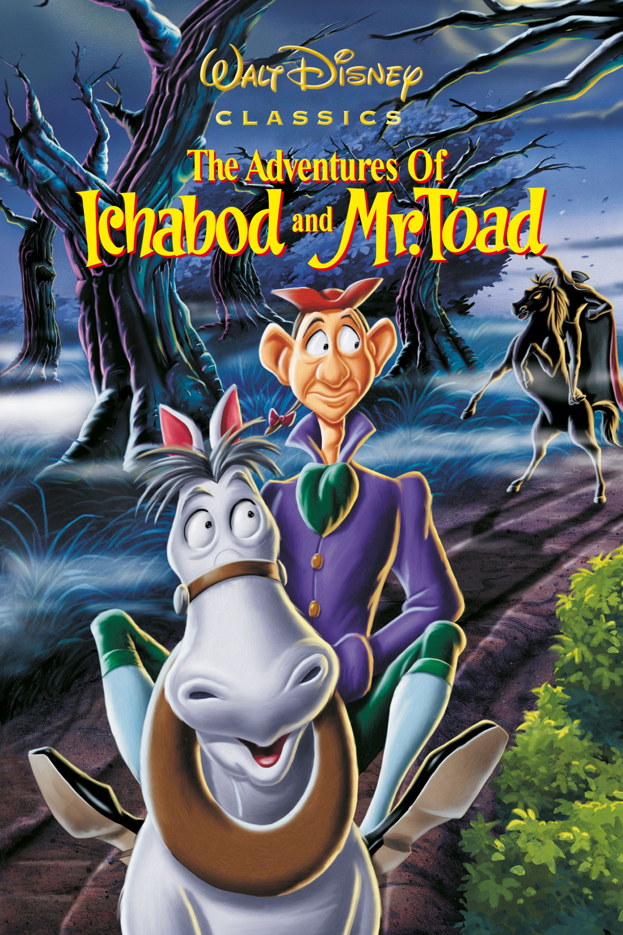 The Adventures of Ichabod and Mr. Toad poster