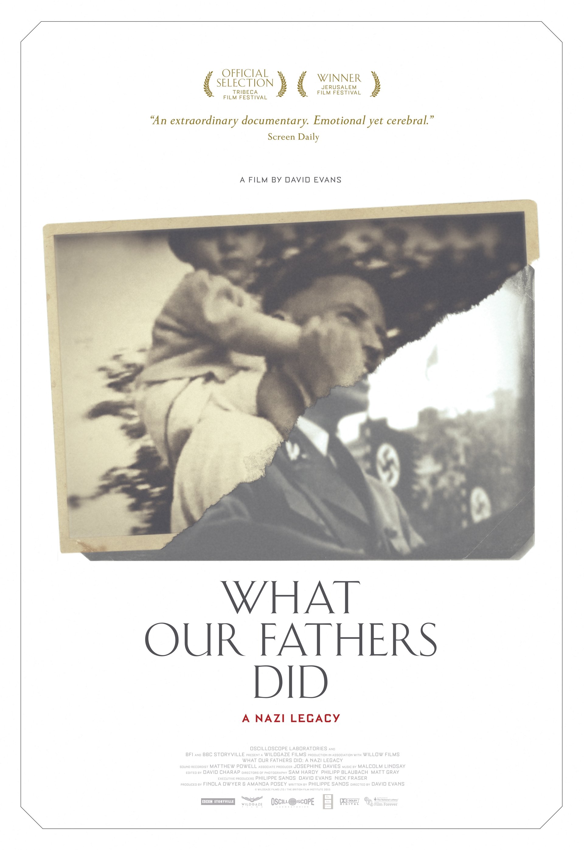 What Our Fathers Did: A Nazi Legacy poster