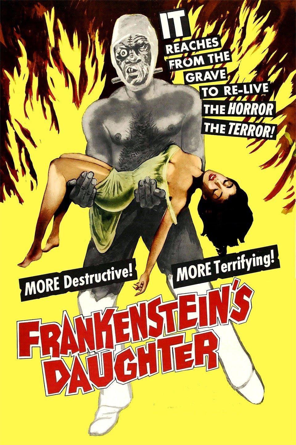 Frankenstein's Daughter poster