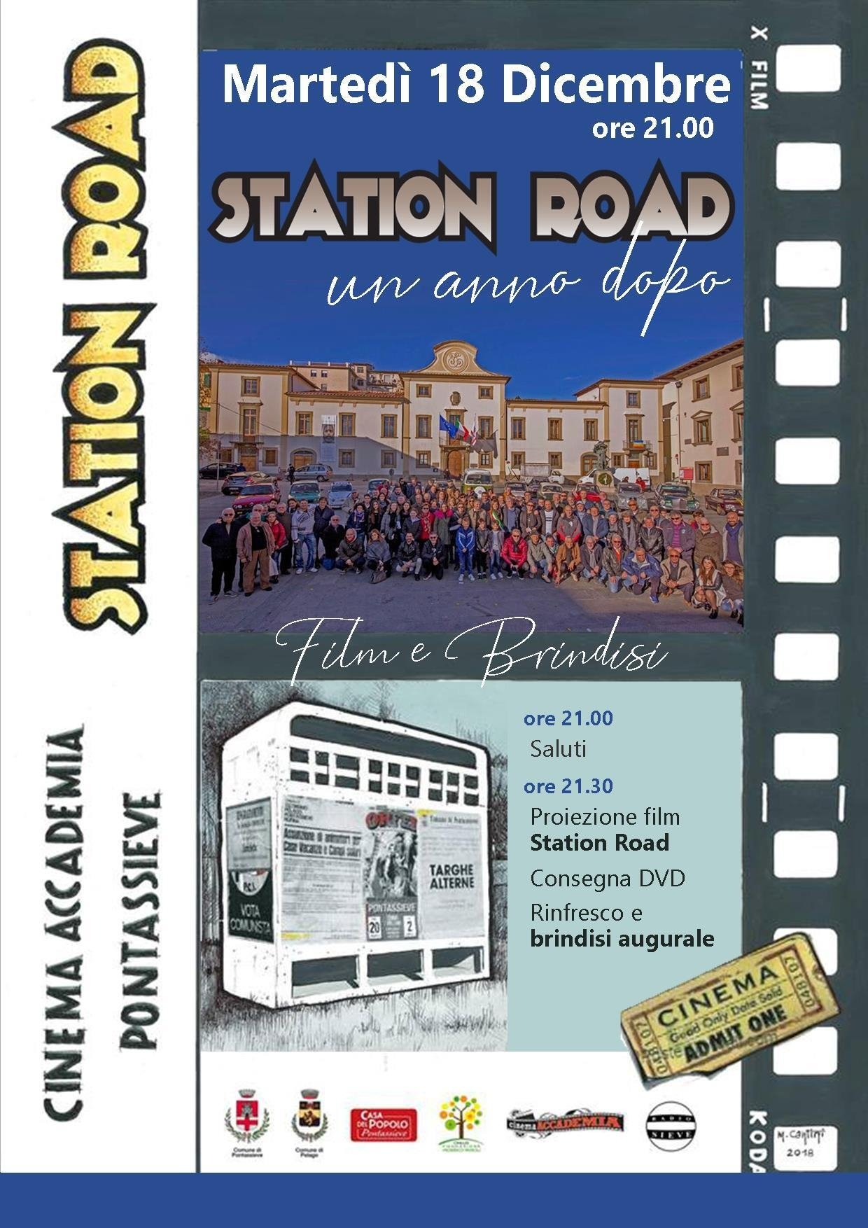 Station Road - Graffiti da Pontassieve poster