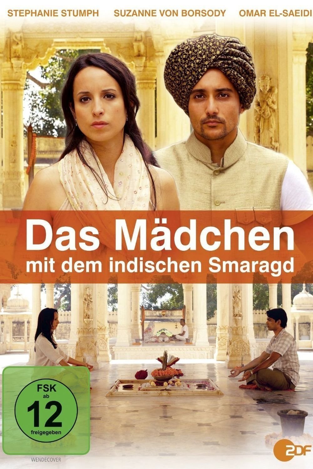 Das Mädchen mit dem indischen Smaragd poster