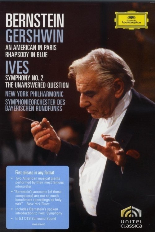 Bernstein Gerhswin & Ives poster