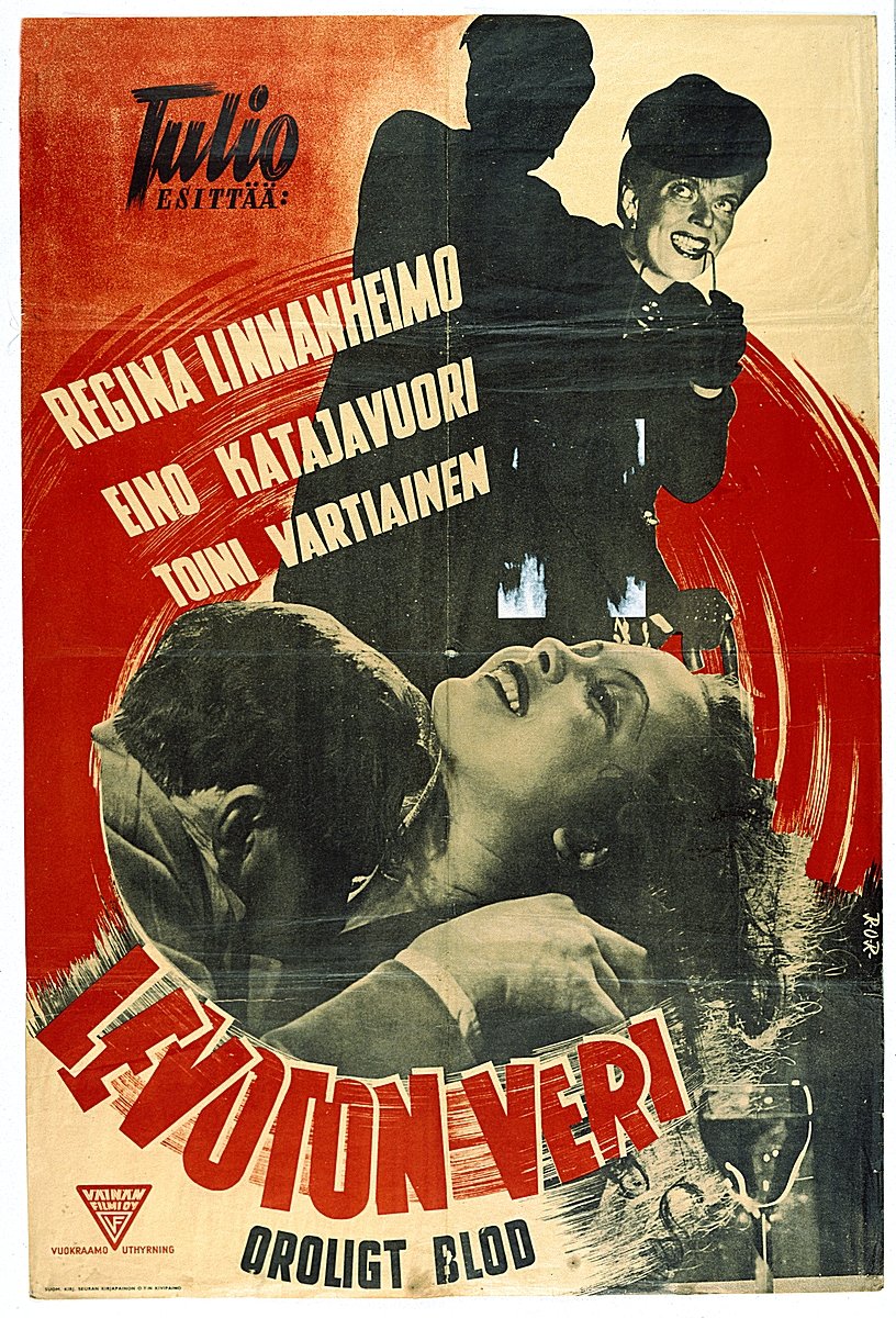 Levoton veri poster