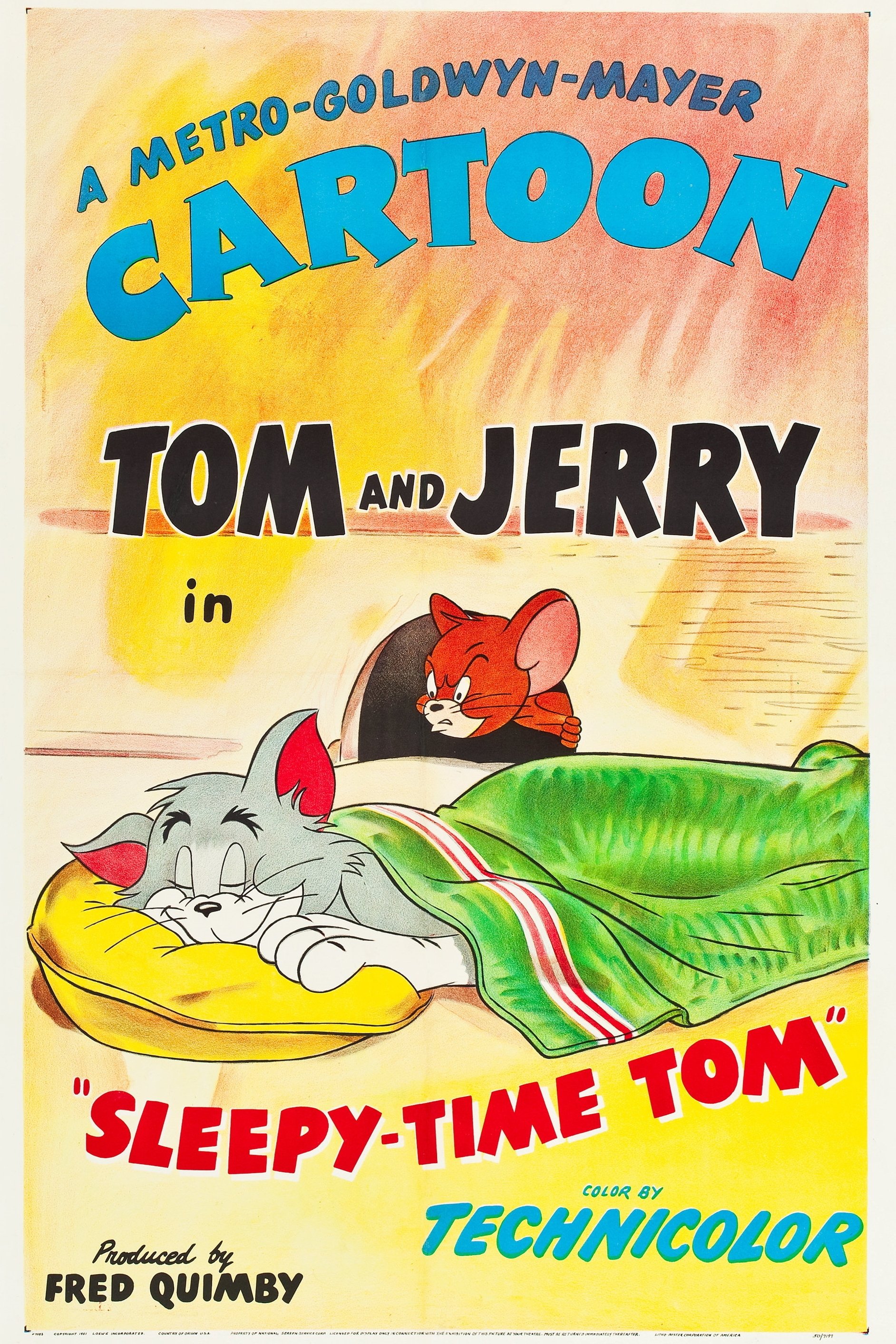 Sleepy-Time Tom poster