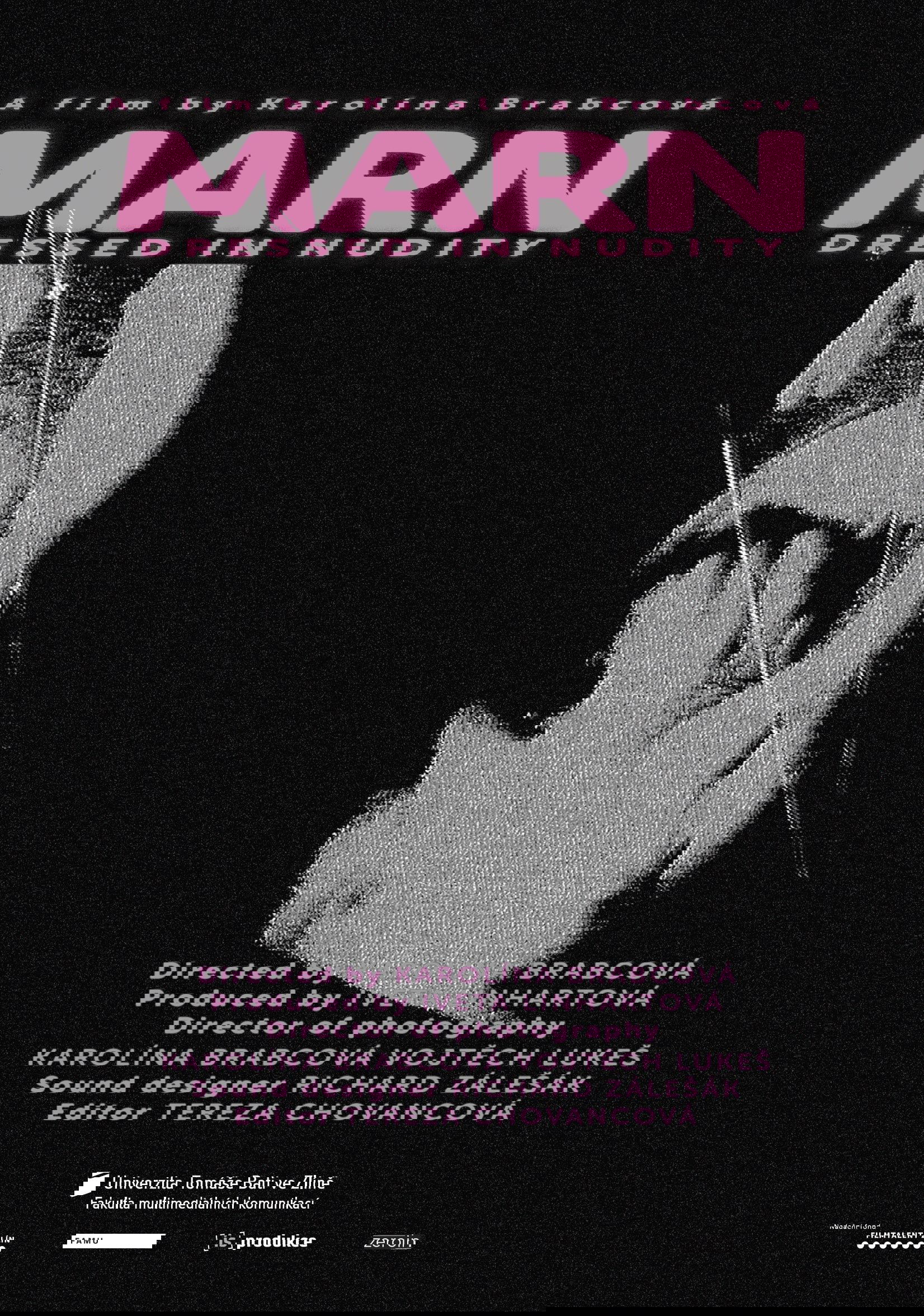 MARN, dressed in nudity poster